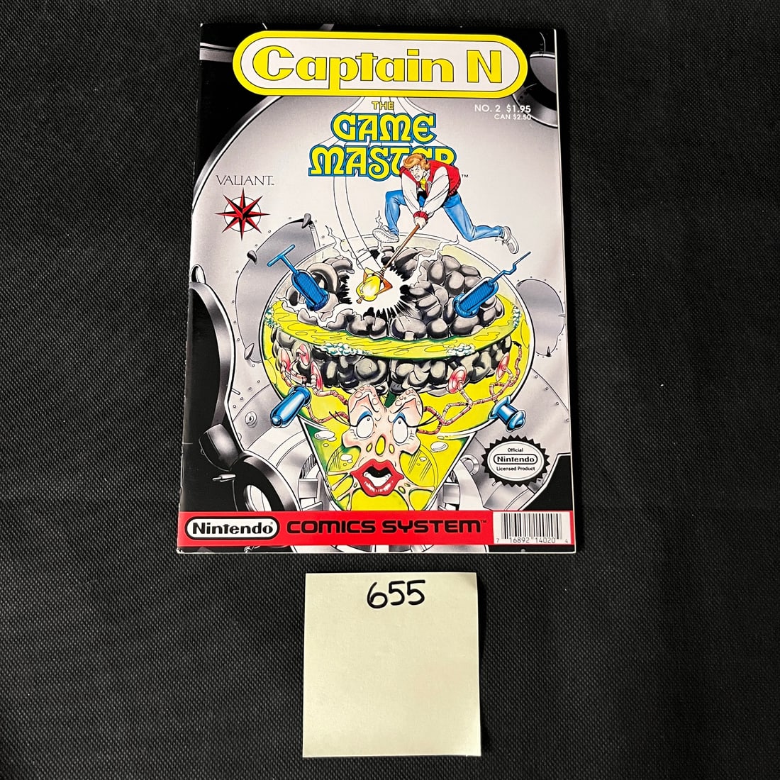 Valiant Comics Captain N The Game Master #2 Comic Book (1 of 2)