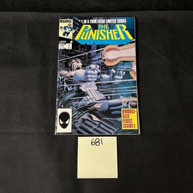 Marvel Comics The Punisher 1 Copper Age Mini-Series 1st Solo
