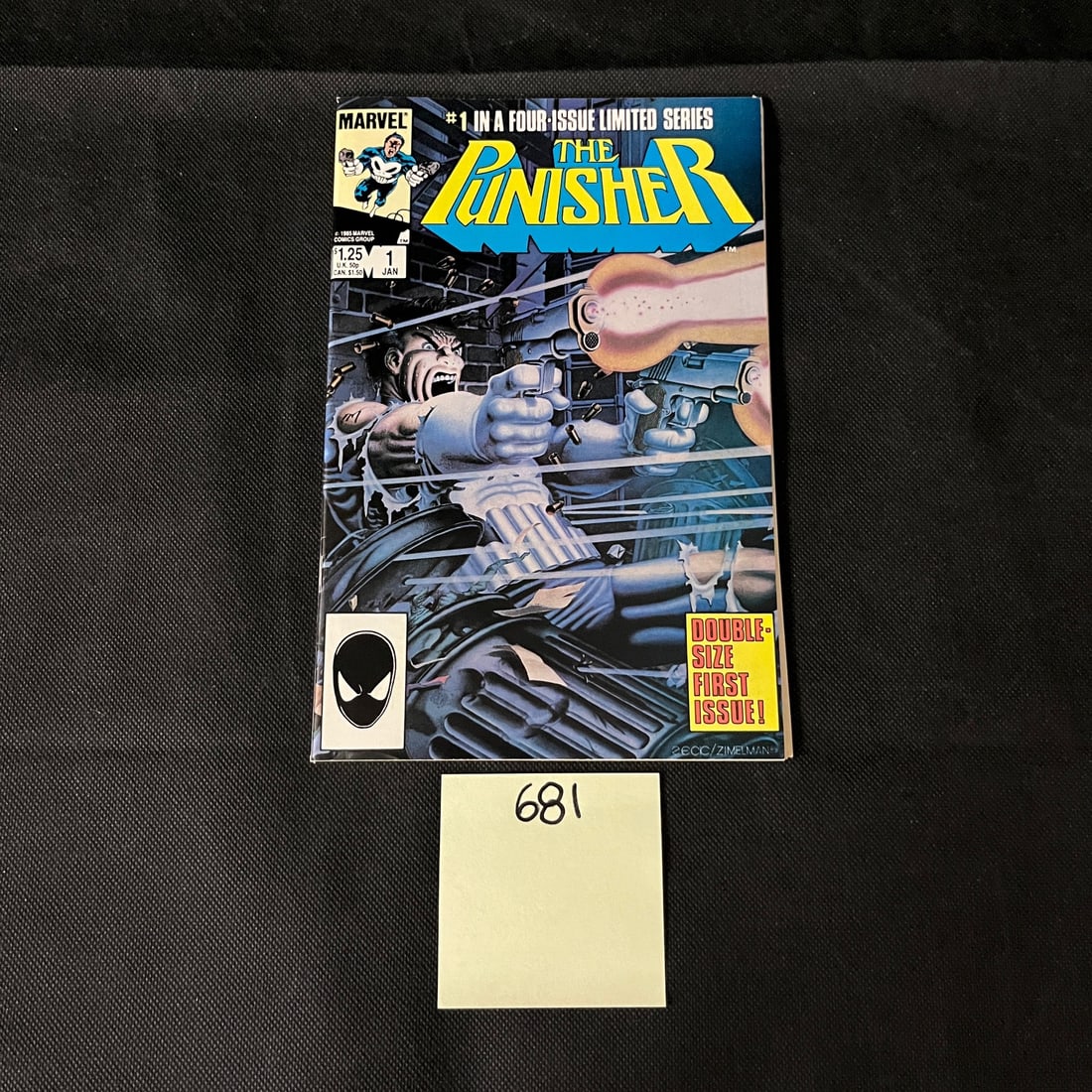 Marvel Comics The Punisher 1 Copper Age Mini-Series 1st Solo (1 of 2)