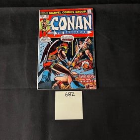 Conan the Barbarian 23 1st APP Red Sonja Marvel Bronze Age Comic Book