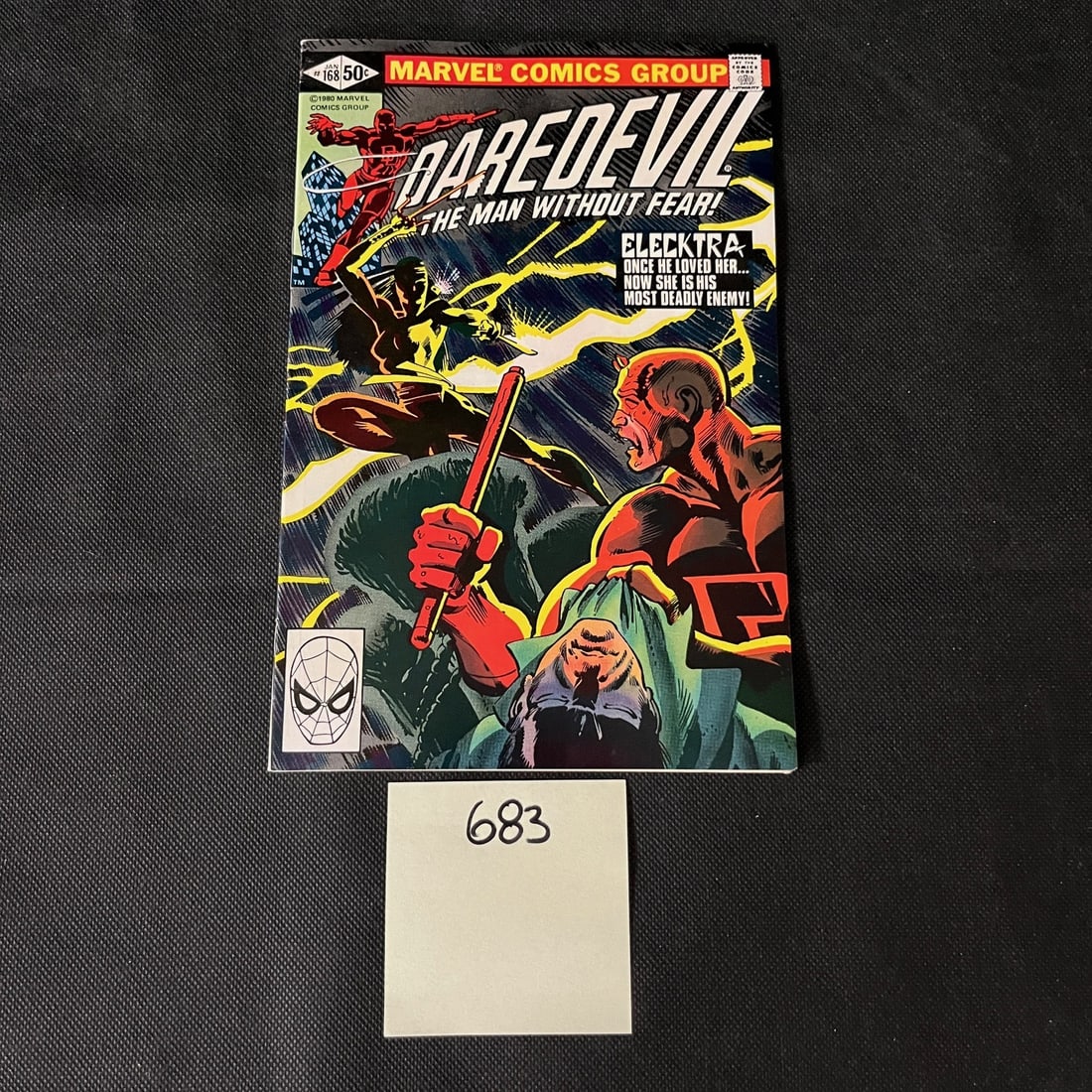 Daredevil 168 1st APP Elektra Marvel Comics Bronze Age Key Comic Book (1 of 2)