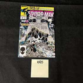 Web of Spider-man 32 Marvel Copper Age Key Comic Book