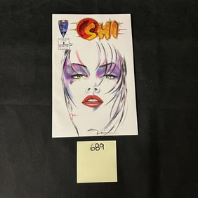 Crusade Comics Shi 1 Fan Appreciation Signed by Billy Tucci Classic Cover
