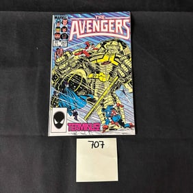 Avengers 257 1st app Nebula Marvel Copper Age Key Comic Book