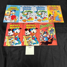 Gladstone Mickey And Donald Comic Books