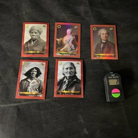 Numbered Keepsake Edition Pieces of the Past Parallel Cards #'d/24-50