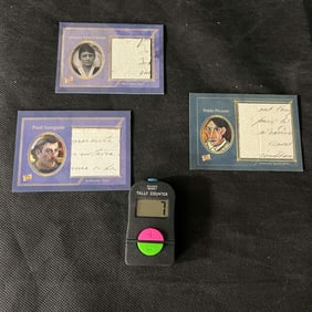 Keepsake Edition Pieces of the Past Relic Cards