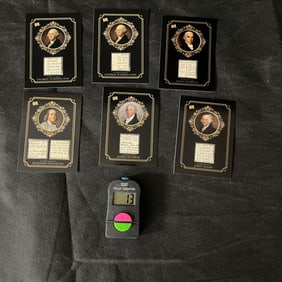 Keepsake Edition Pieces of the Past Relic Cards