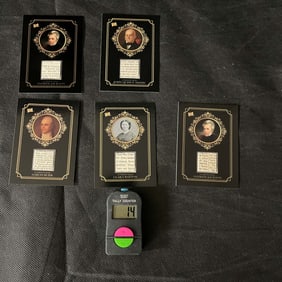 Keepsake Edition Pieces of the Past Relic Cards
