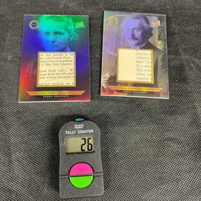 Keepsake Edition Pieces of the Past Relic Cards