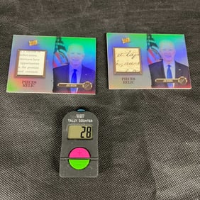 Keepsake Edition Pieces of the Past Biden Relic Cards