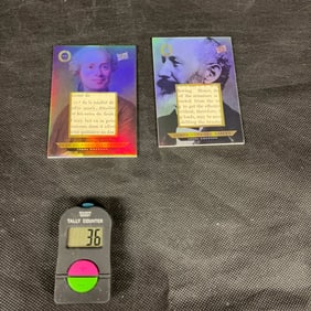 Keepsake Edition Pieces of the Past Relic Cards