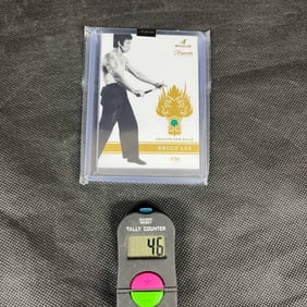 Bruce Lee Keepsake Edition Gem Relic Card #'d/50
