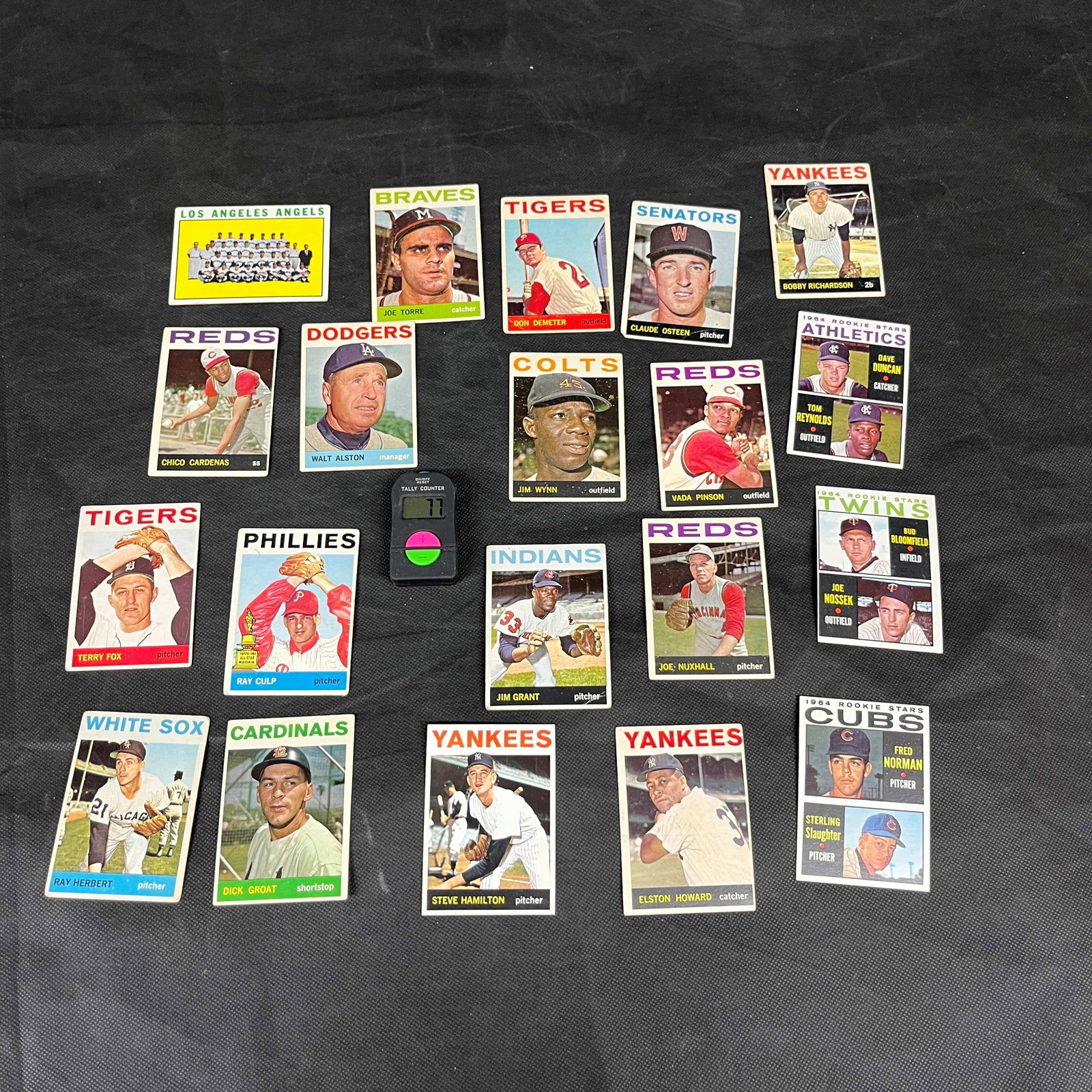 1964 Topps Baseball Card Lot w/stars (1 of 2)