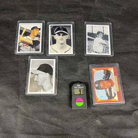 2001 Topps Baseball Bowman Reprint Cards