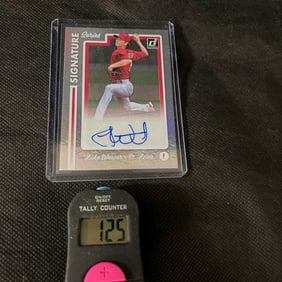 2017 Panini Donruss Baseball Luke Weaver Signed RC
