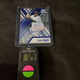 Yefry Ramirez 2017 Panini Elite Extra Edition Baseball Signed RC #36/50