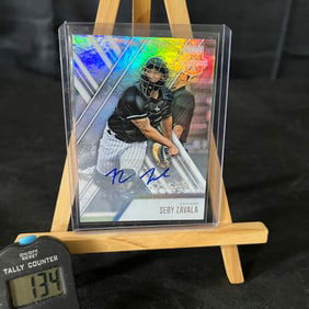 Seby Zavala 2017 Panini Elite Extra Edition Baseball Signed RC