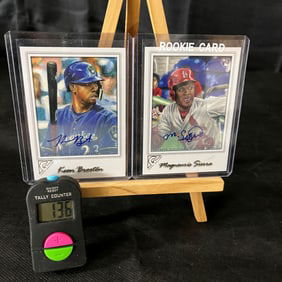 2017 Topps Gallery Baseball Broxton & Sierra Signed RC