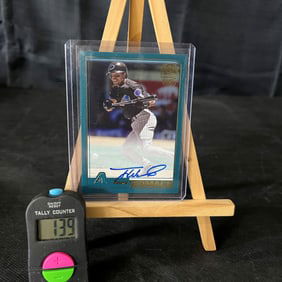 2017 Topps Baseball Tony Womack Archives Signature Card