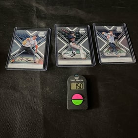 2016 Elite Extra Edition Baseball Signed RCs Ragans, Lowe, Garrett