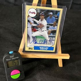 Mallex Smith 2017 Topps Baseball 30th Anniversary Signed Baseball Card