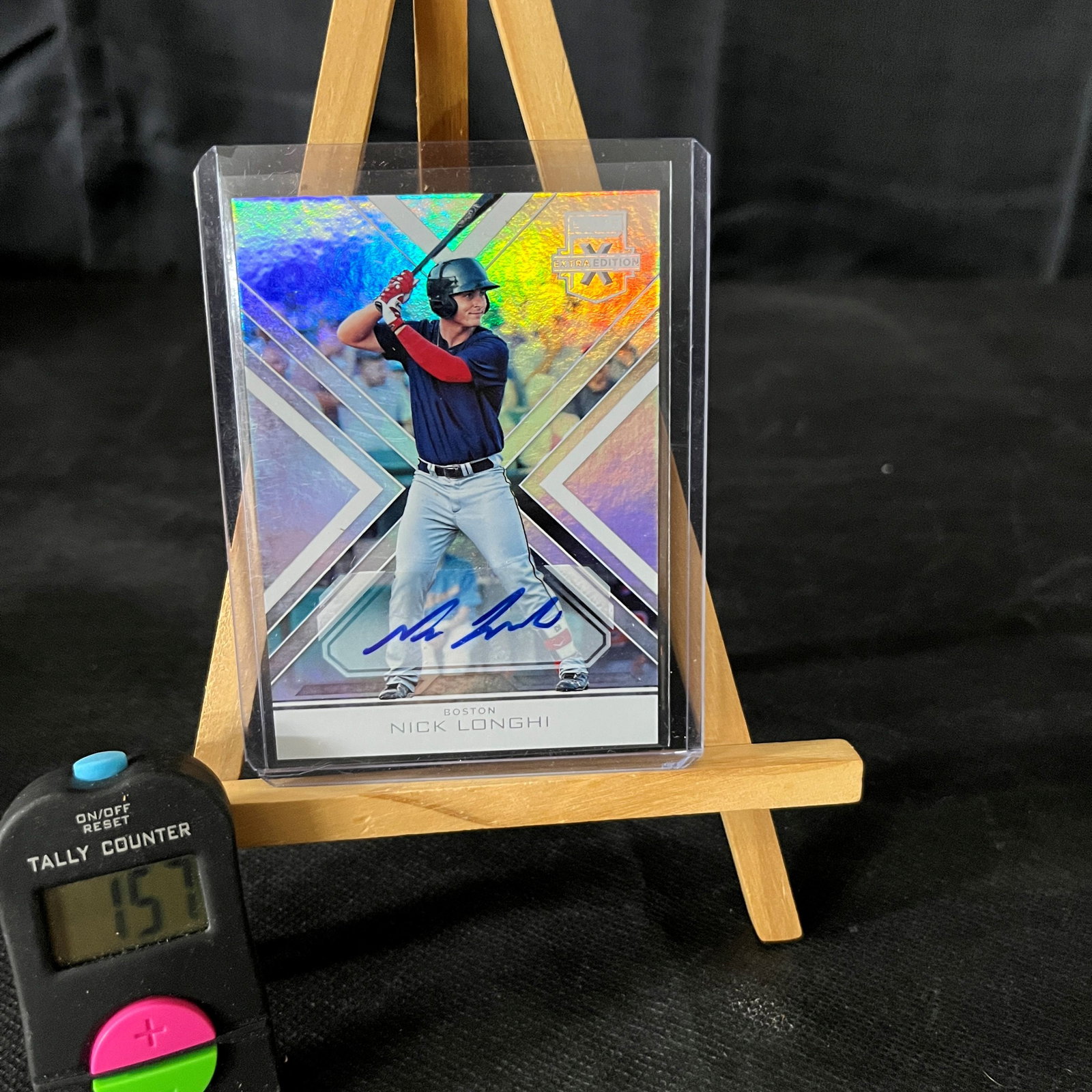 Nick Longhi 2016 Elite Extra Edition Baseball Signed RC (1 of 1)