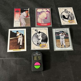 Modern Baseball Card Mix of Hall of Famers w/ Mantle