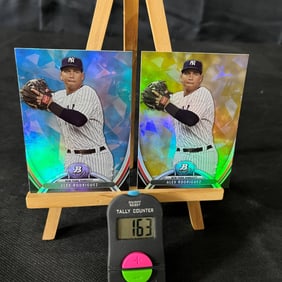 Alex Rodriguez 2013 Bowman Platinum Parallel Baseball Cards w/ Gold Foil