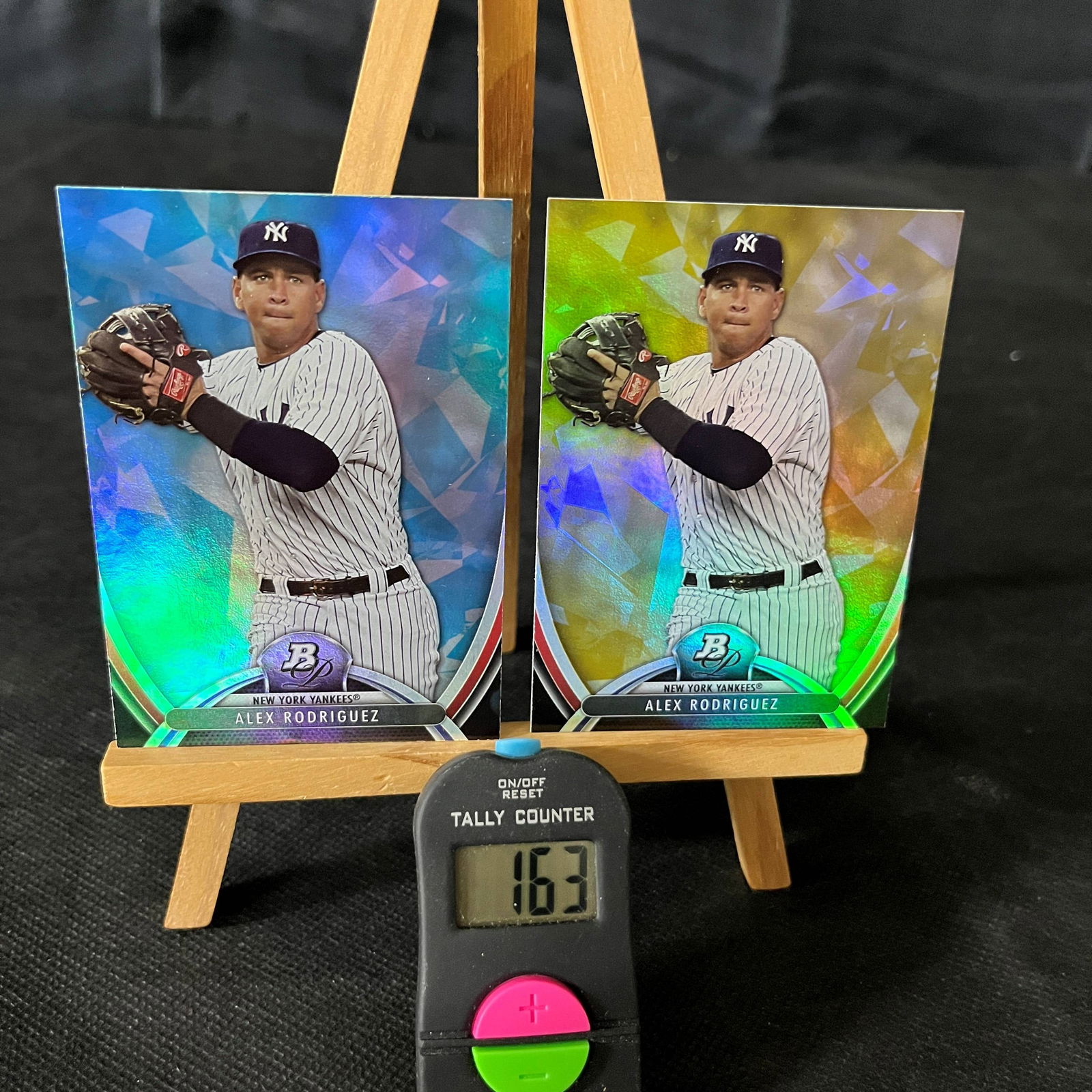 Alex Rodriguez 2013 Bowman Platinum Parallel Baseball Cards w/ Gold Foil: We ship in-house! We ship internationally. We also offer pick up and we offer a discount for cash payments. Please look at pictures carefully to determine what you believe are the condition of each lo