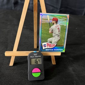 Bryce Harper 2021 Topps Chrome Baseball Refractor