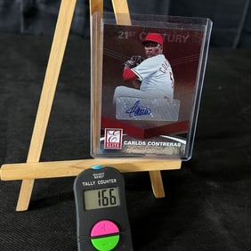 Carlos Contreras 2015 Panini Elite Baseball Signed RC