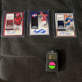 2015 Panini Contenders Baseball Signed RCs Nix, German, Alcantara