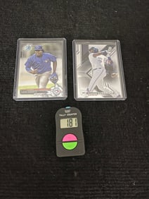 Vladimir Guerrero Jr. Bowman Chrome & Bowman Platinum Baseball Cards