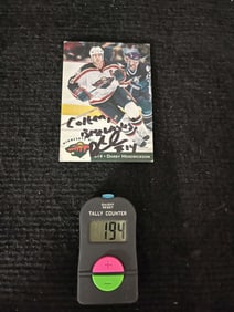 Darby Hendrickson signed Hockey Card