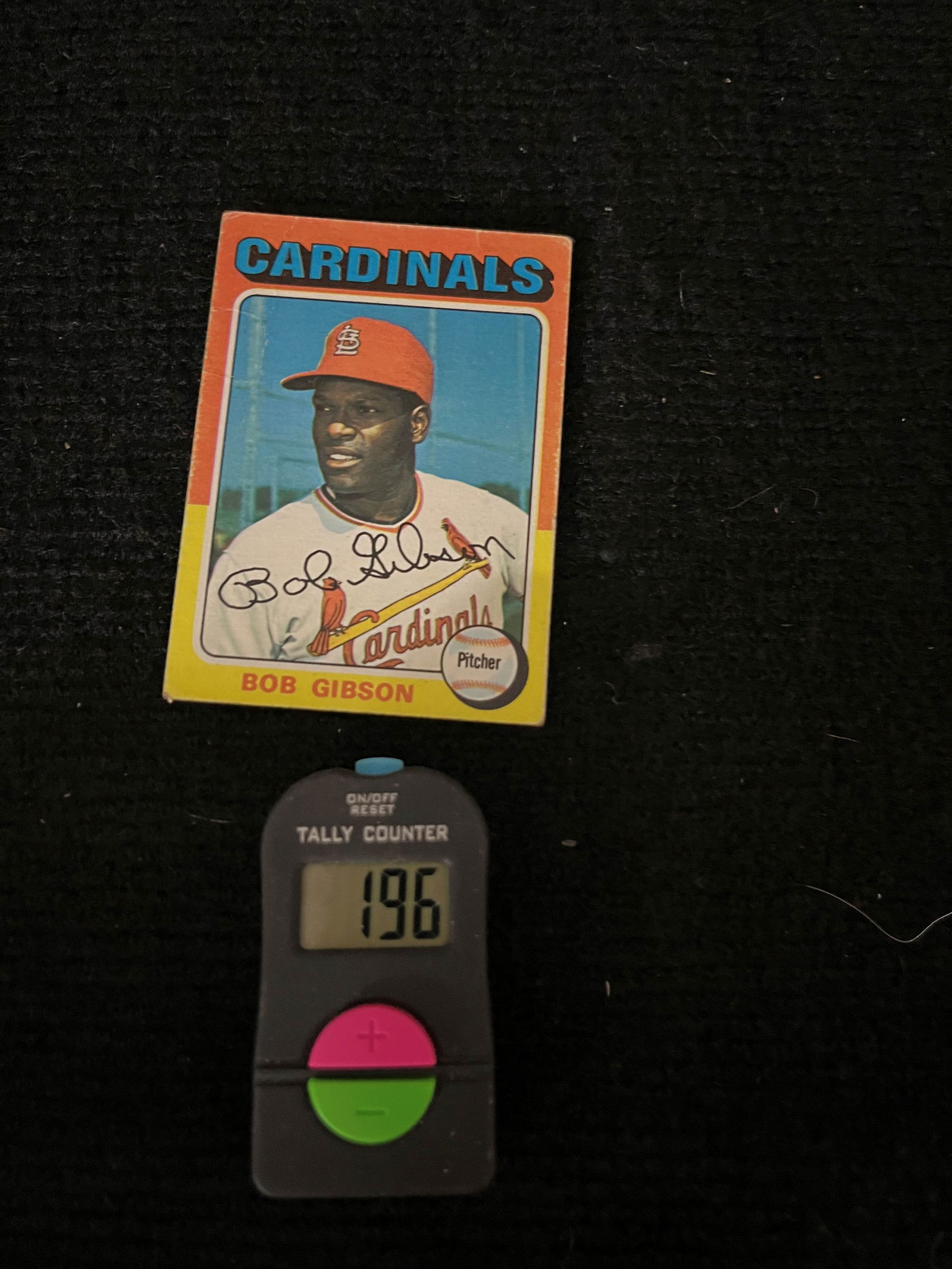 Bob Gibson 1975 Topps Baseball Card #150 (1 of 2)