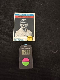 Walter Johnson 1973 Topps Baseball Card
