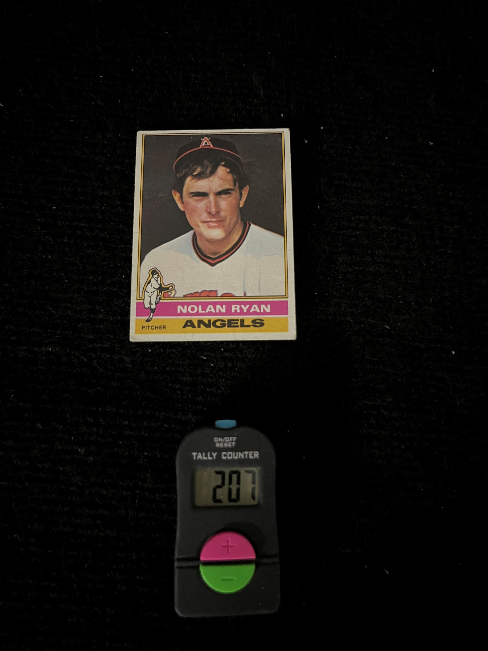 1976 Topps Nolan Ryan Baseball Card (1 of 2)