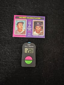 1975 Topps Mickey Mantle MVP Baseball Card