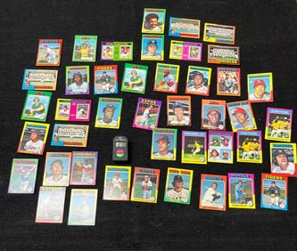 1975 Topps Mini Baseball Card Lot