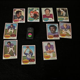 1976 Topps Football HOF Lot
