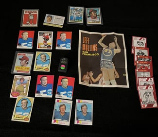 Mix of 1960's, 70's, 80's Sports Cards