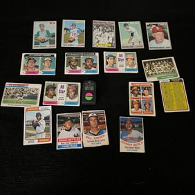 1970's Topps Baseball Card Lot w/ Stars & HOF