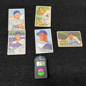 1952 Bowman Baseball Card Lot w/ George Kell
