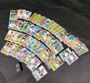 1976 Topps Baseball Card Lot