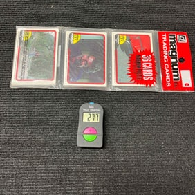 Unopend Topps Magnum PI Trading Card Pack