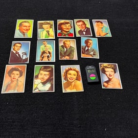 1953 Bowman Television & Stars Trading Cards