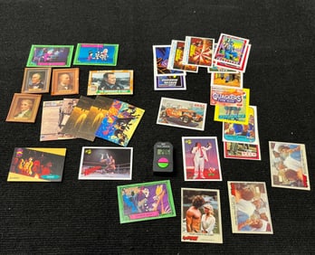 Mix of Trading Cards w/ WWE
