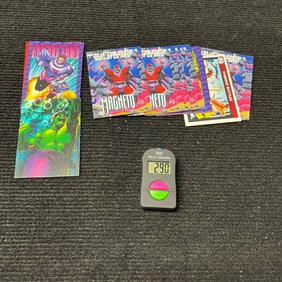 Mix of Super-Hero Trading Cards