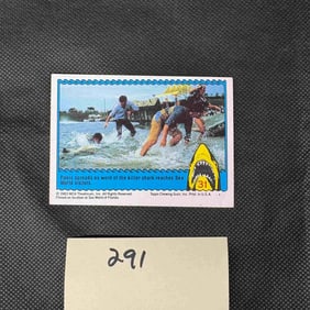 1983 Jaws 3-D Trading Card
